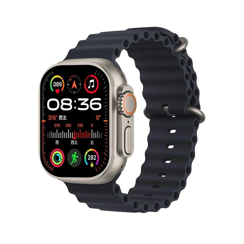 Smartwatch Aquilae T800 Series 9 Ultra 1,85 Monitoramento Frequência Cardíaca Pressão Arterial