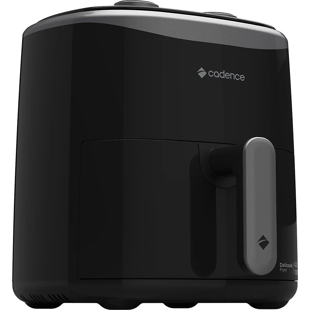 Miniatura Fritadeira Air Fryer 4,2 Litros Cadence Delicook Fryer FRT420 Preto - 110V