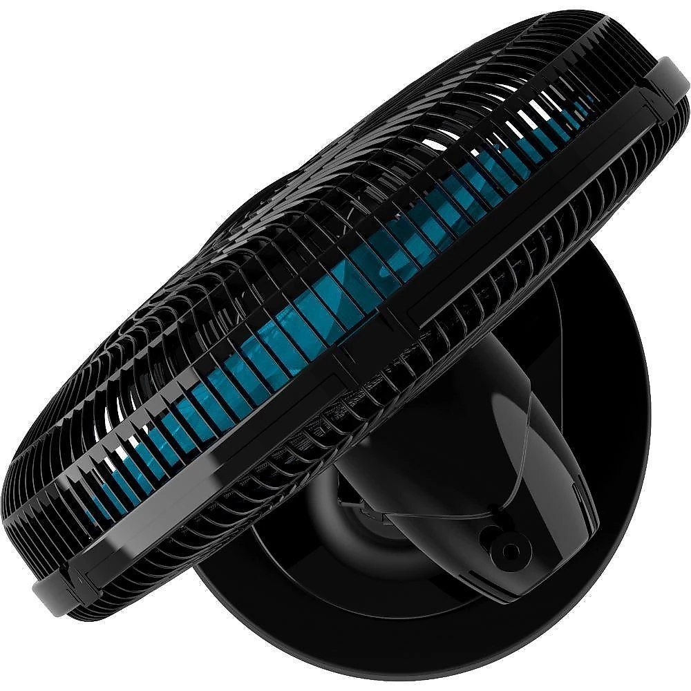 Ventilador de mesa cadence refresh turbo pro 6 pás preto e azul vtr420 220v