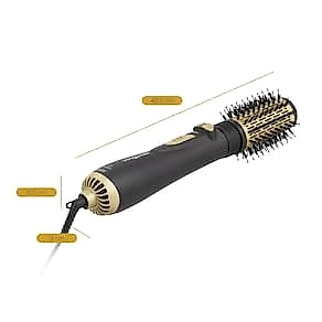 Escova Rotativa Britânia BER20PD 4 em 1 1300W Preta/Dourada - Bivolt