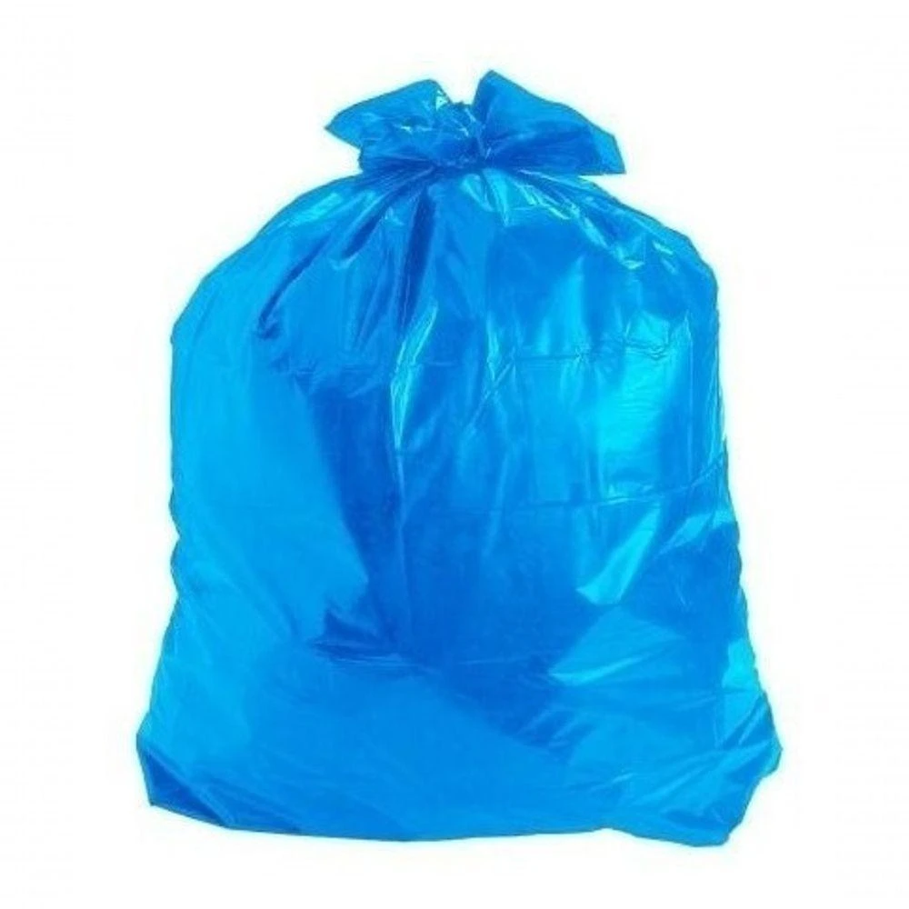 Saco para Lixo Saco Lixo Azul 50L C-50 Unidades 50L 10KG 63CM X 80CM Azul Higipack