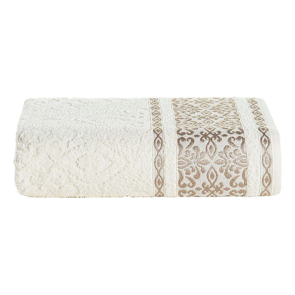 Toalha De Banho Delicato Avulsa 01 Peça 100% Algodão 450g/m² Extra Macio - Palha Pérola