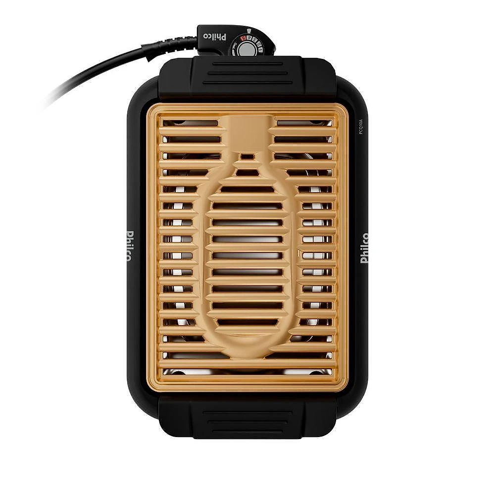 Churrasqueira Elétrica Philco Antiaderente Gold PCQ10A 110V