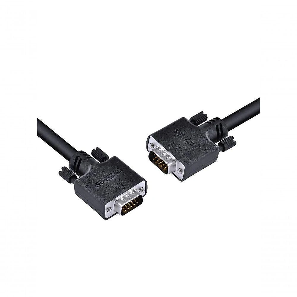 Cabo de Vídeo Vga 15 Pinos Macho 5m para Monitores Notebooks Computadores e Tvs Pcyes