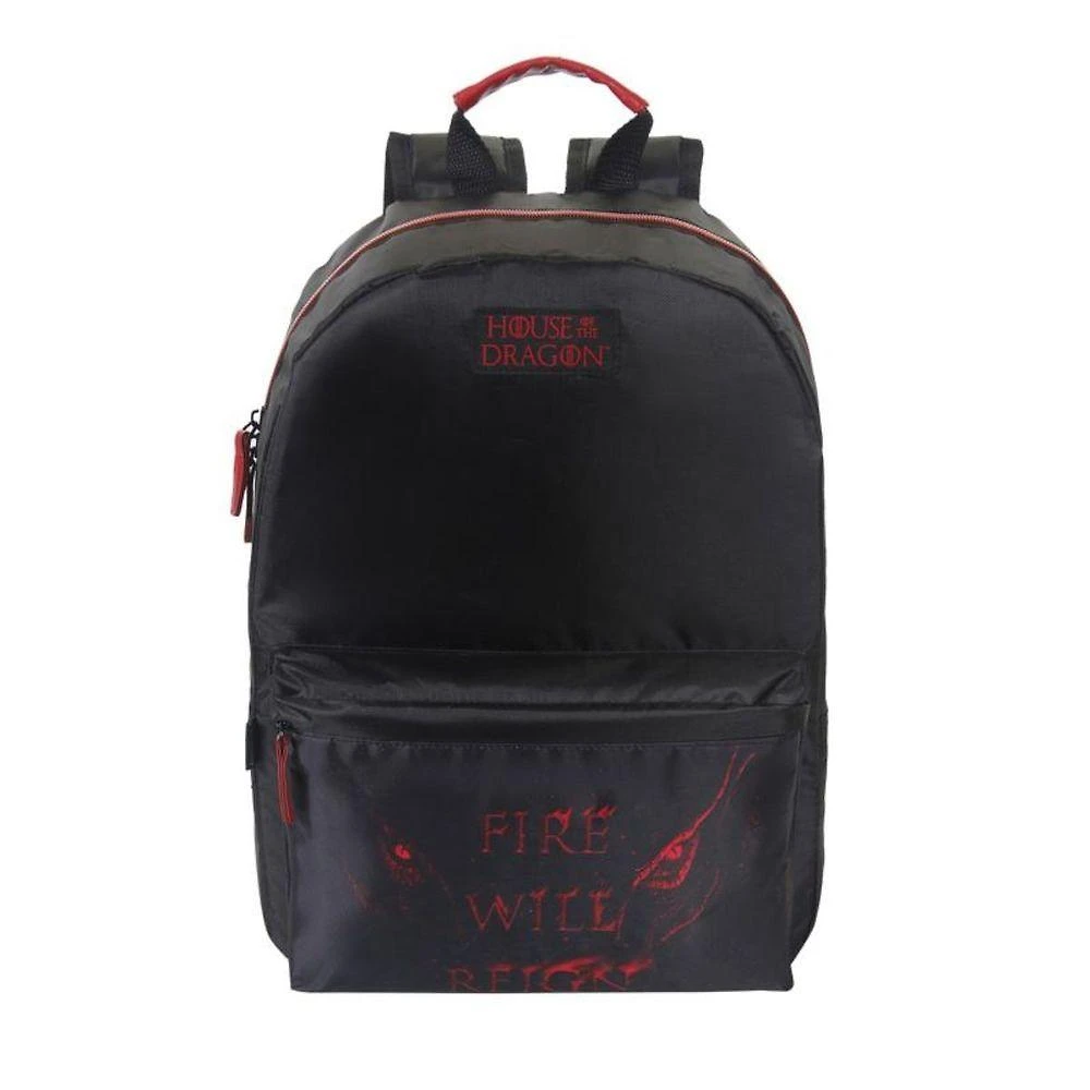 Mochila Infantil Dermiwil Fire Will Reign House Of The Dragon Oxford Preto Menino