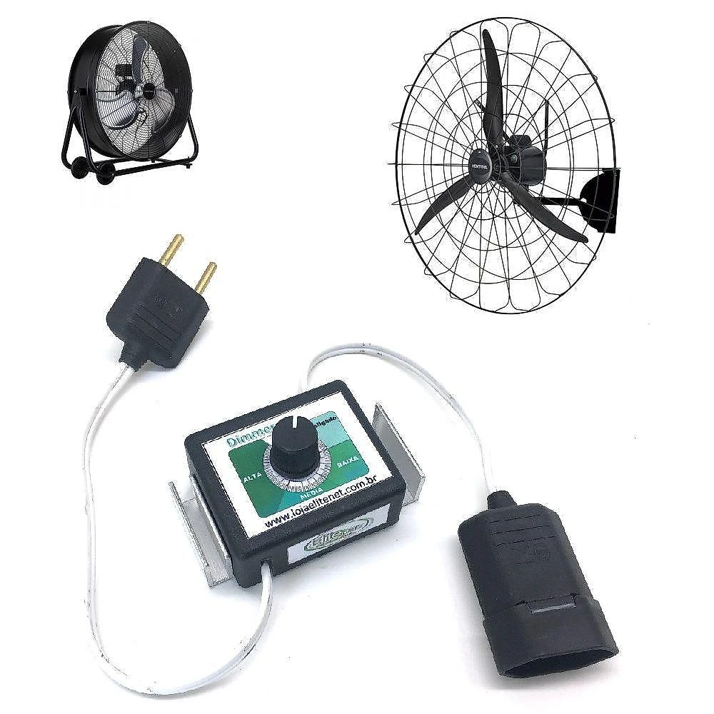 Variador De Velocidade Para Ventilador Ventisol De 1 Metro E 1/2cv (chave De Controle)