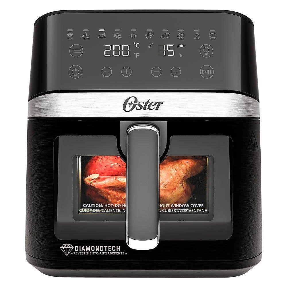Fritadeira Oster Diamondtech 6L Com Visor Transparente 220V