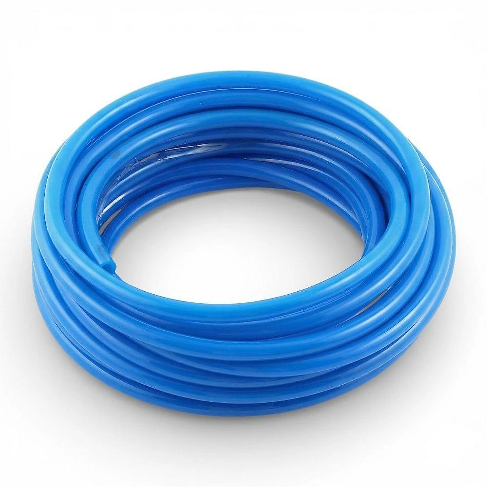 10mts Mangueira Pneumática Flexível Tubo 6mm Pu 150psi / 10bar Azul