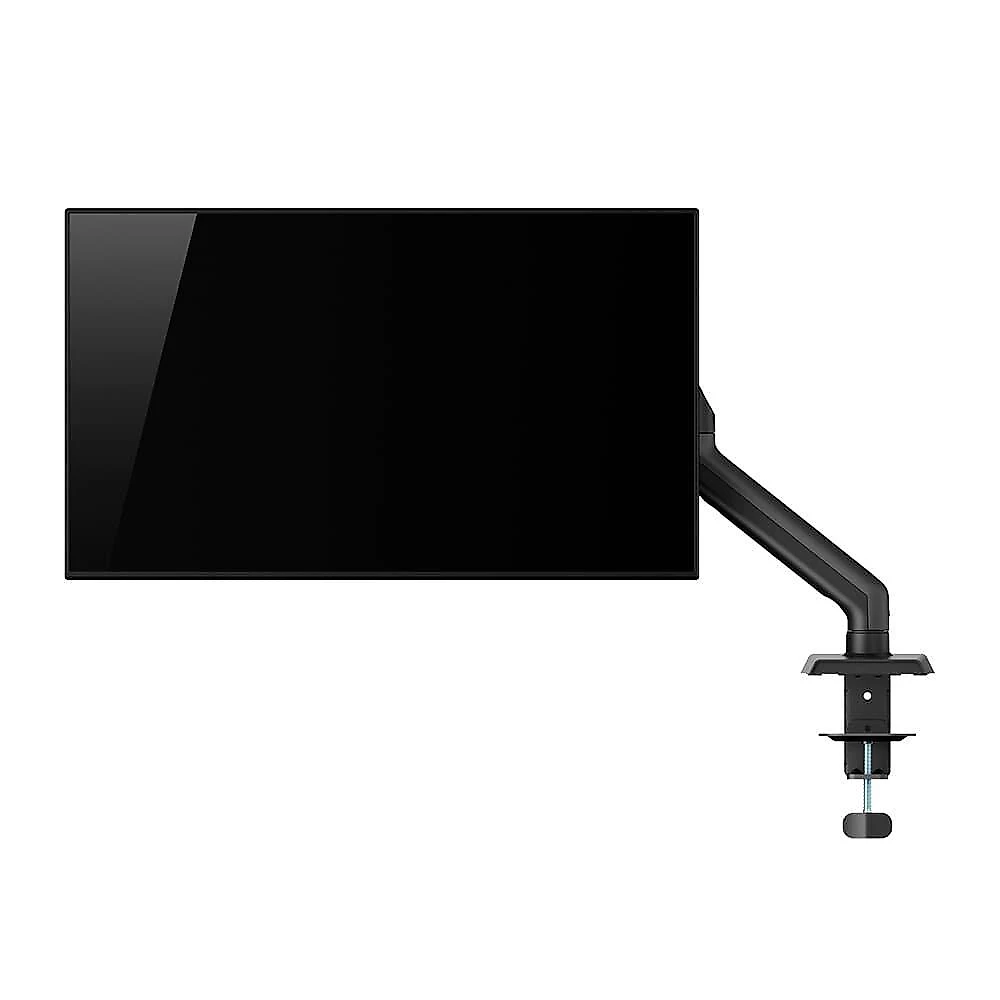 Suporte de Mesa para Monitor de 17" a 32" AOC AM102, Ajustes com Mola Mecânica, Preto Fosco e Laranja - AM102H2
