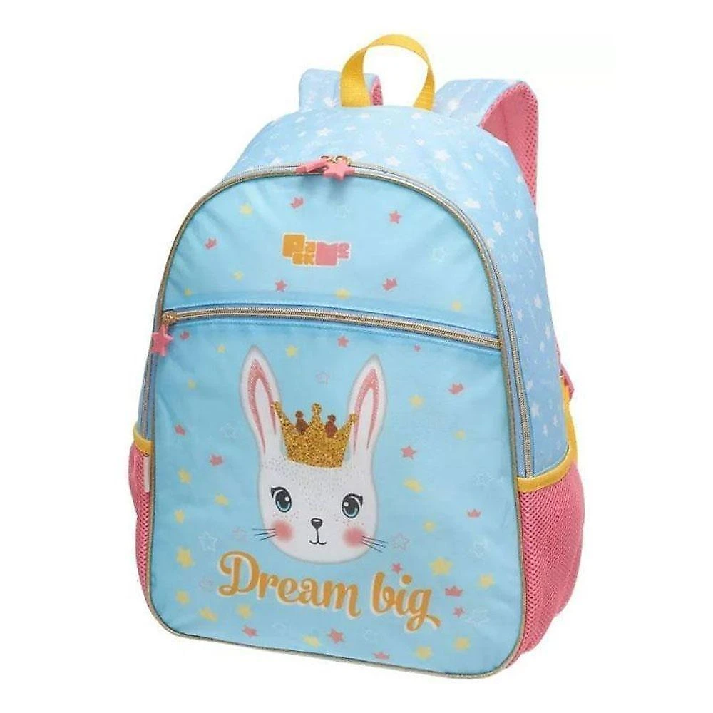 Kit Mochila Escolar Infantil Dream Big E Garrafa De água Ga0601 500ml Azul Bali - Pacific