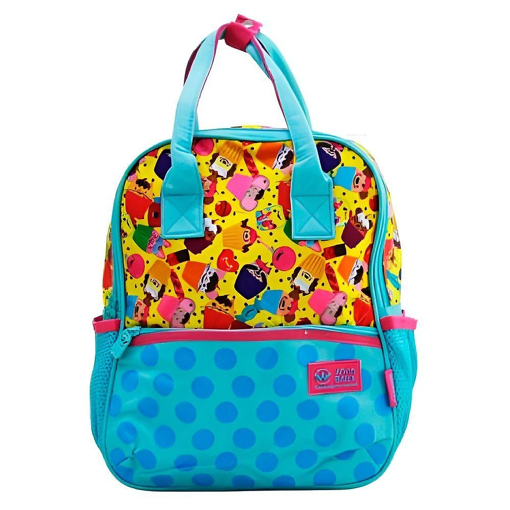 Mochila Infantil GXM Bolsa Baby Docinhos em Poliéster 25,5cm X 23cm X 10cm Azul Feminina