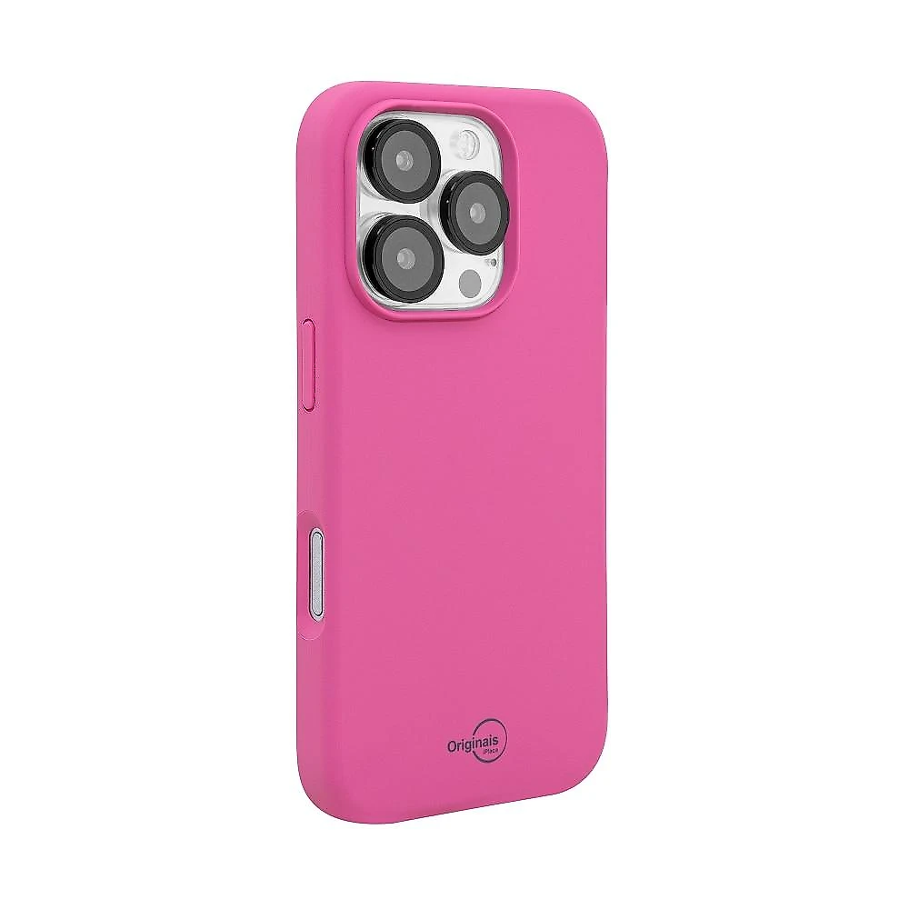 Capa iPhone 16 Pro, Originais iPlace, Silicone Essential, Pink  