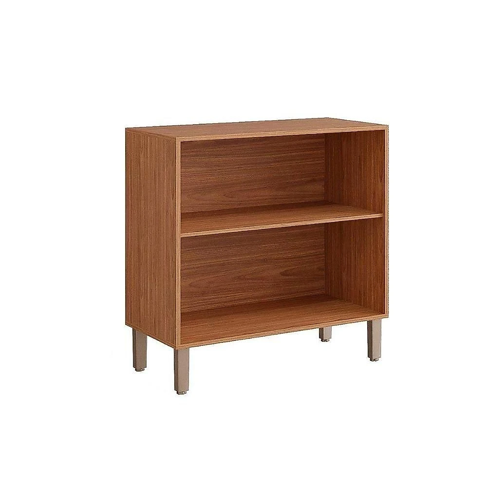 Gabinete com Tampo Cozinha Áurea 2 Portas 1 Prateleira MDF 80CM Cinamomo e Off White