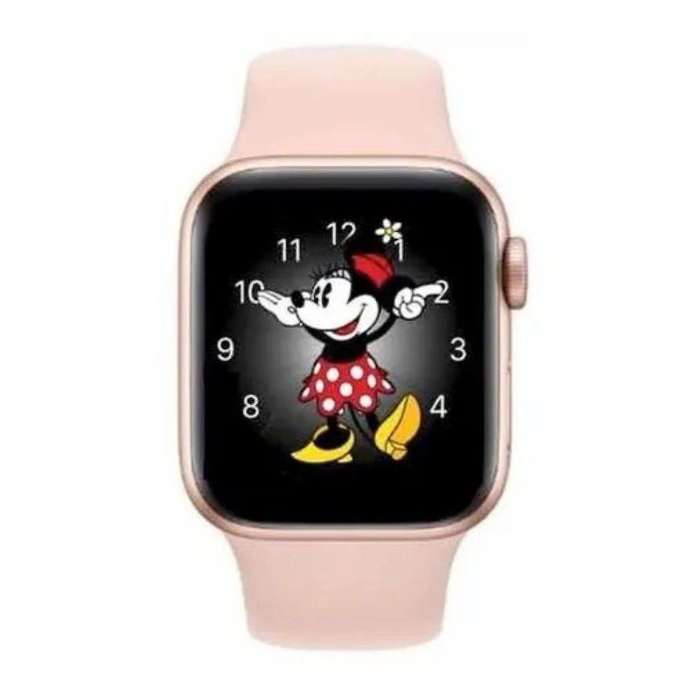 Smartwatch Relogio Rosa Nf Relógio Bracelete