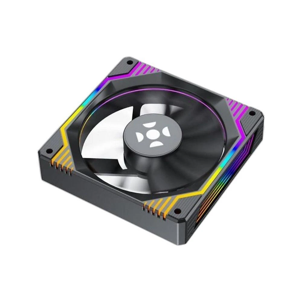 Kit Cooler Fan ARGB para PC Frosty Silencioso Preto Fortrek