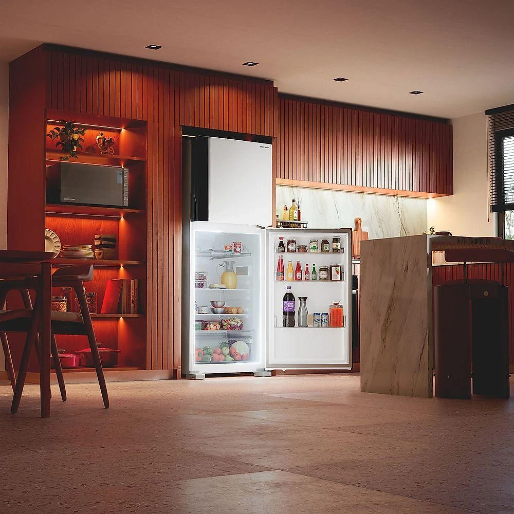 Geladeira Brastemp Duplex Frost Free Inverter 476L Smart Cold Fresh Space Branco Bivolt