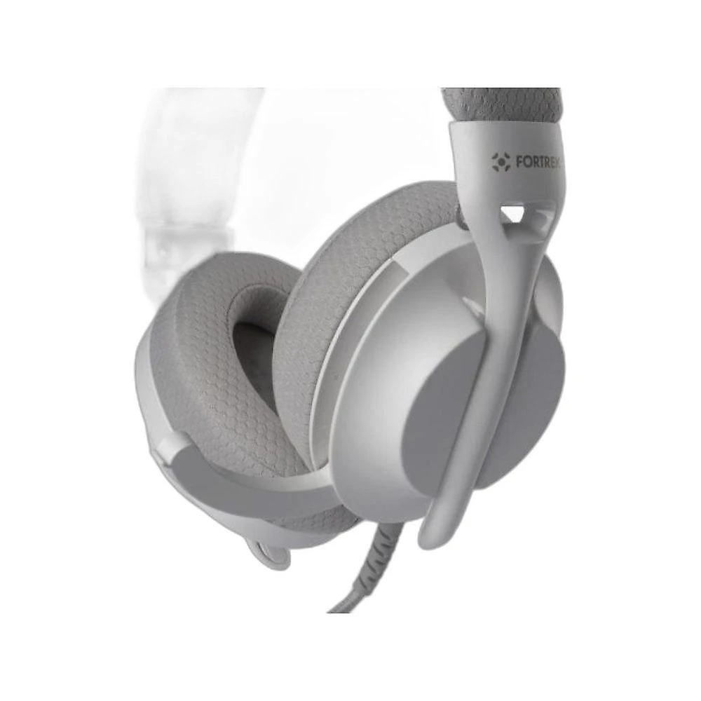 Headset Fortrek Wise USB 7.1 Virtual com Microfone Retrátil Branco webcontinental-7898554608925