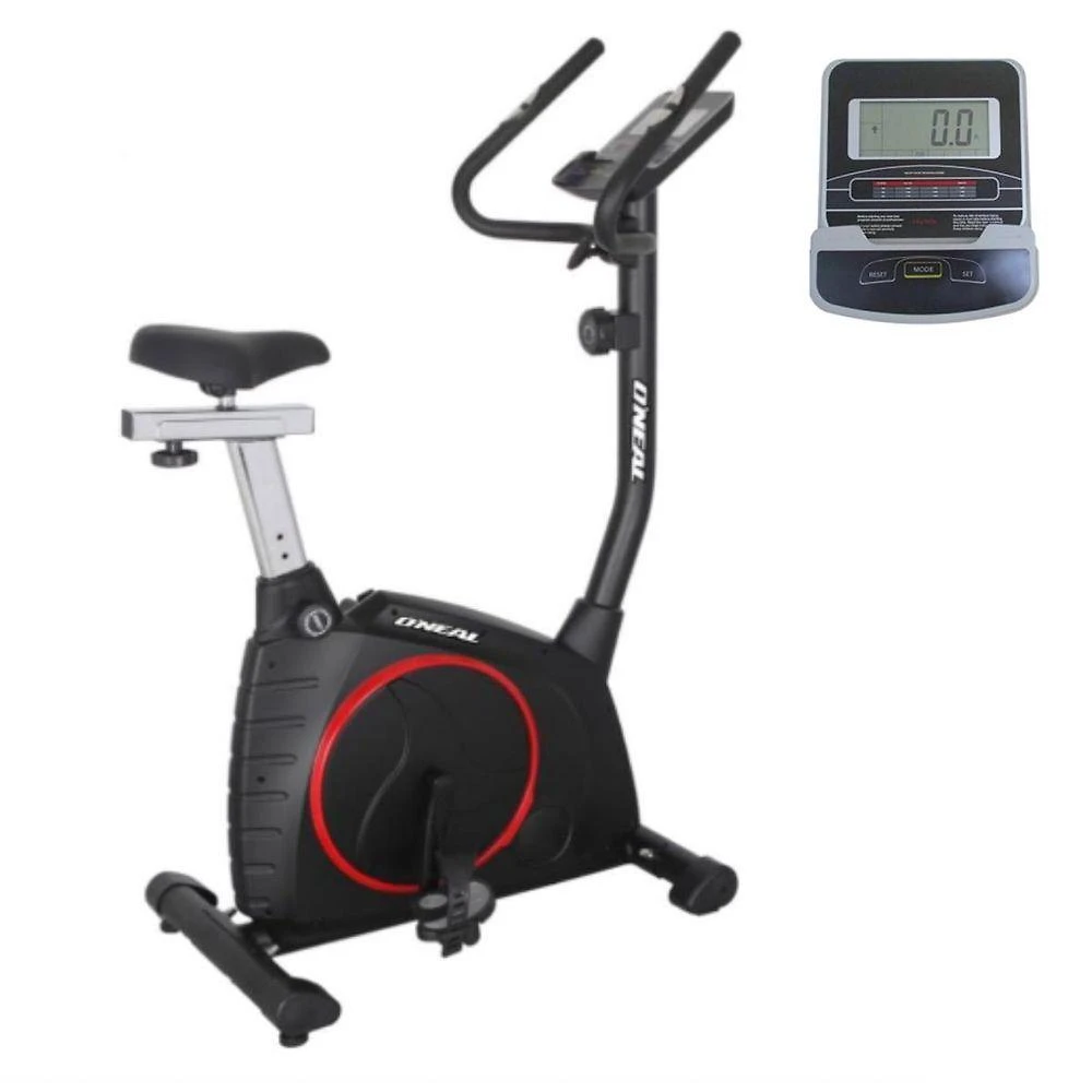 Bicicleta Ergométrica O'neal TP967 Vertical Preta E Vermelha