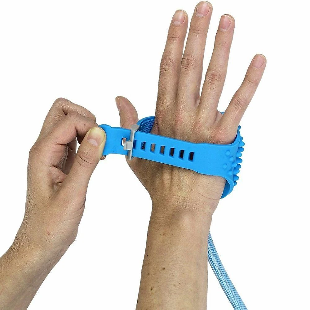 Ducha Massageadora Pet Para Banho Com Mangueira 2,50m Azul