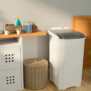 Tanquinho de Roupas Britânia 10kg BLR03 Semiautomático - Branco 110V