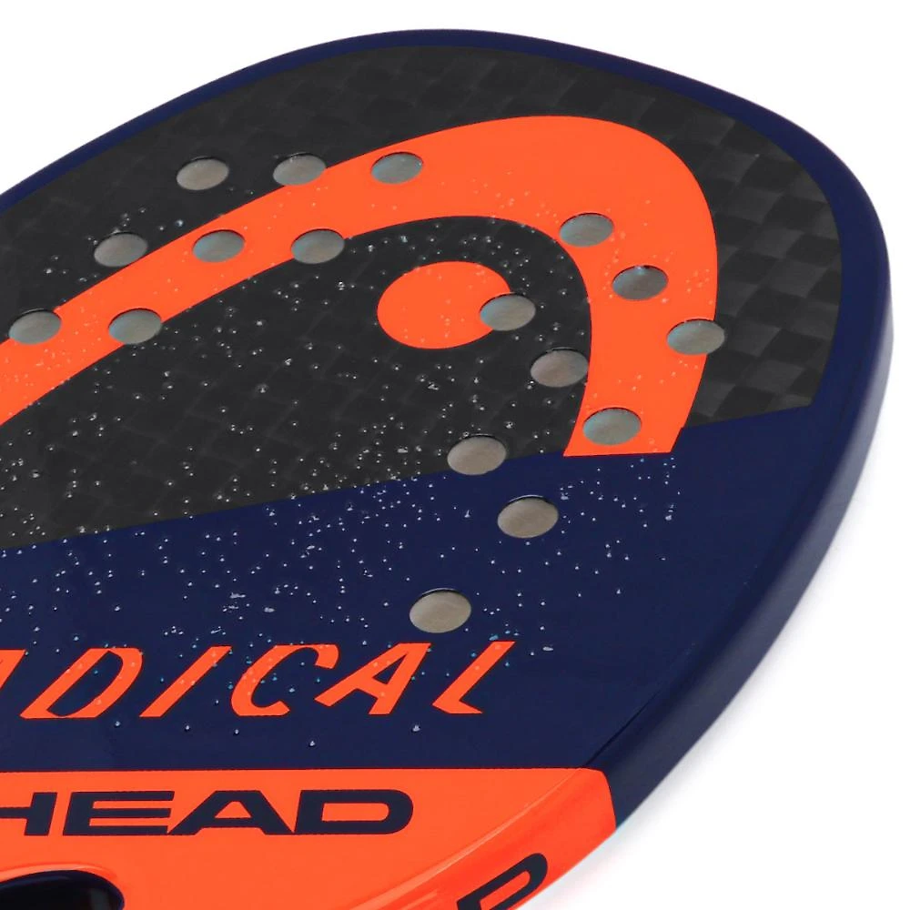 Miniatura Raquete de Beach Tennis Head Radical Marinho e Laranja