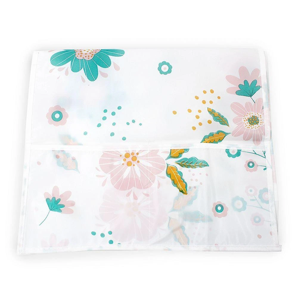 Capa Protetora para Micro-ondas Modelo C com Bolsos Laterais para Forno Elétrico 85x35cm Rosa