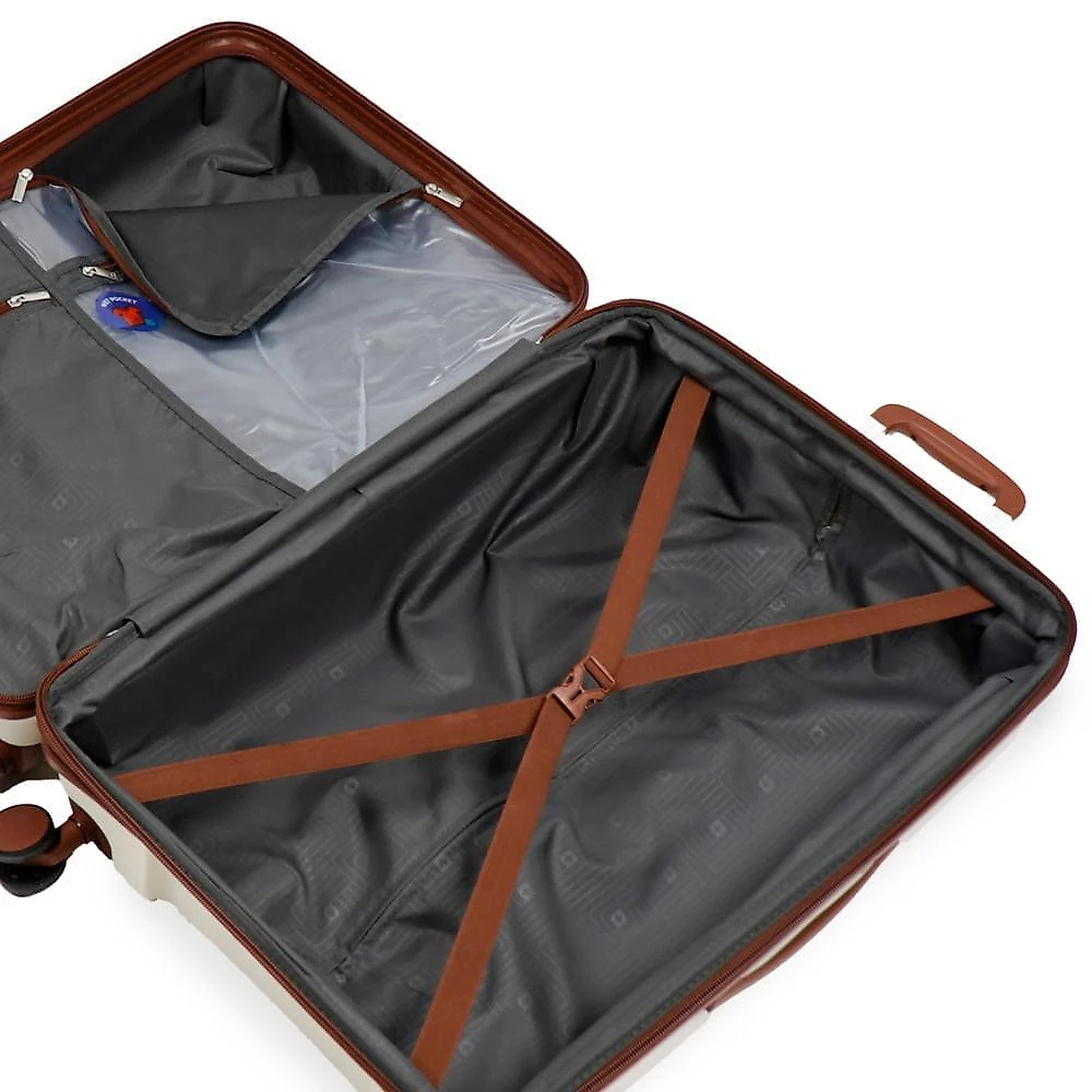 Mala média 23 kg polipropileno 4 rodas swiss one topázio off white - m