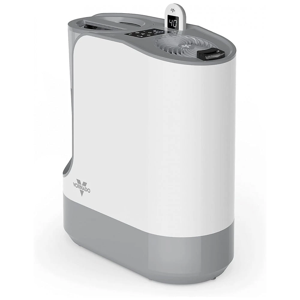 Umidificador Ultrassônico com Umidificação de Sala Inteira Assistida por Ventilador, 110V, Vornado UH200, Branco