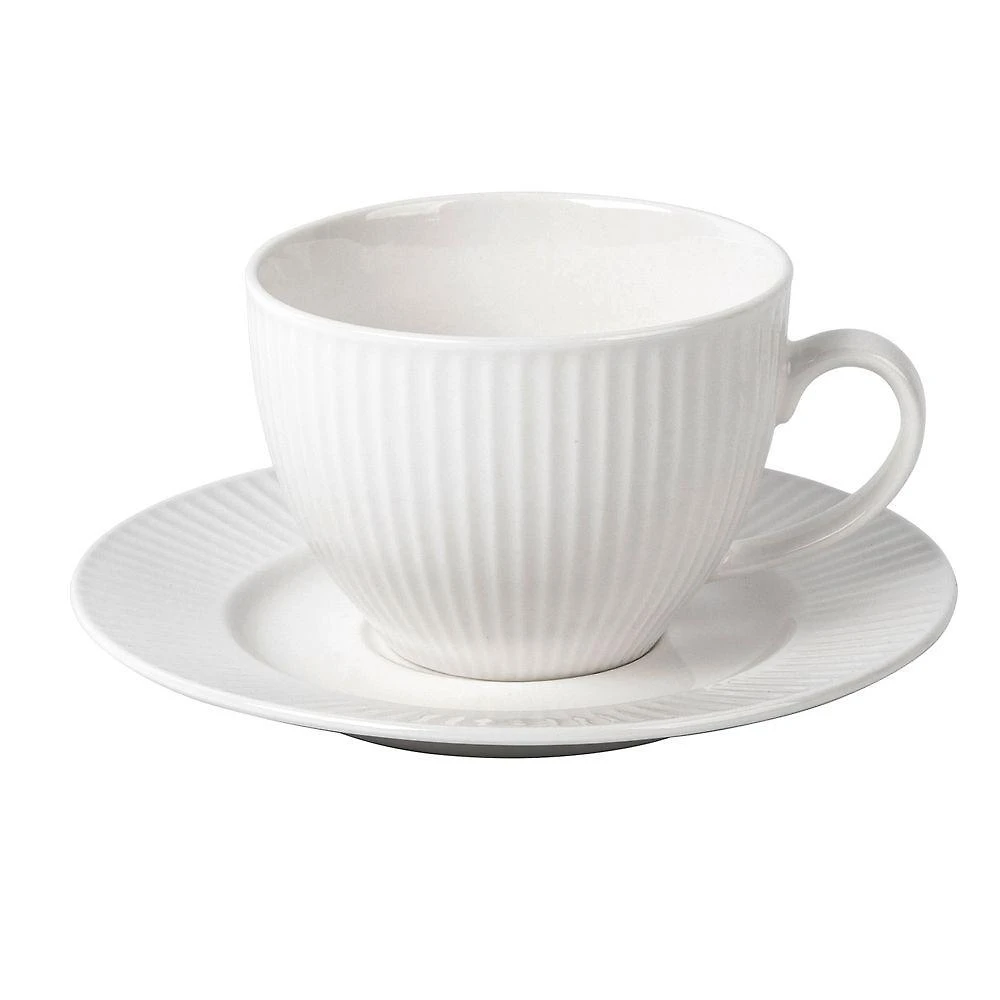 Xícara de Chá Lavish Porcelana New Bone China 200ML Branca L'Hermitage