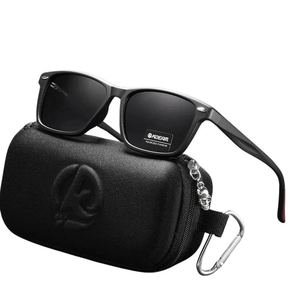 Óculos Polarizados Combinados Para Homens E Mulheres Kd398 Preto