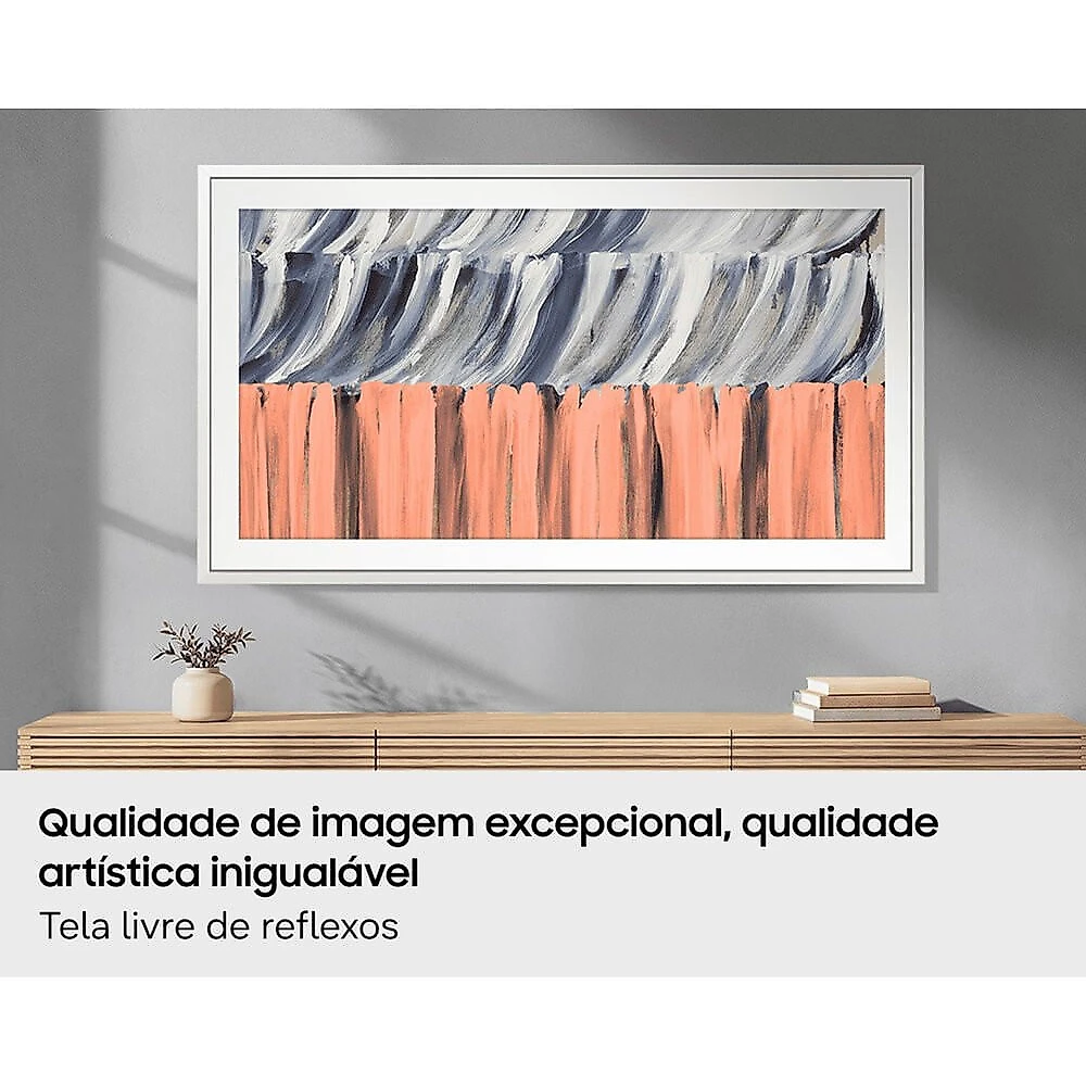Smart TV Samsung 43 PolegadasThe Frame Vision AI 4K QN43LS03HEGXZD 049412509657 - Preto - Bivolt