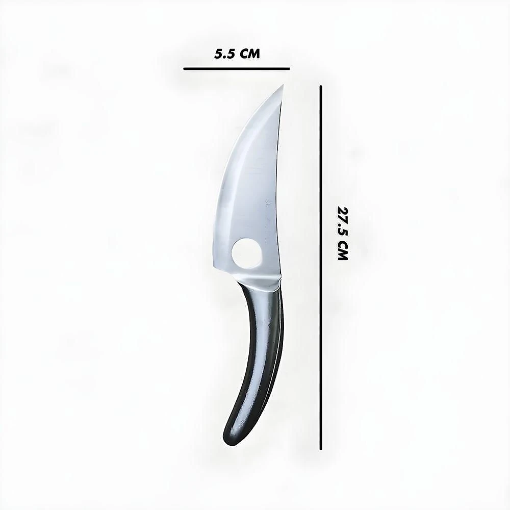 Faca para Desossar Faca Artesanal de Inox em Aço Inoxidável Spear 16CM para Caça Pesca Camping Inox