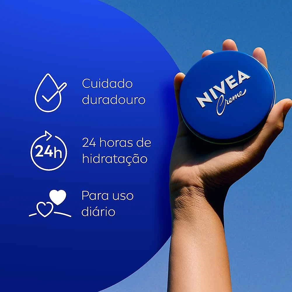 Nivea creme hidratante lata 145g