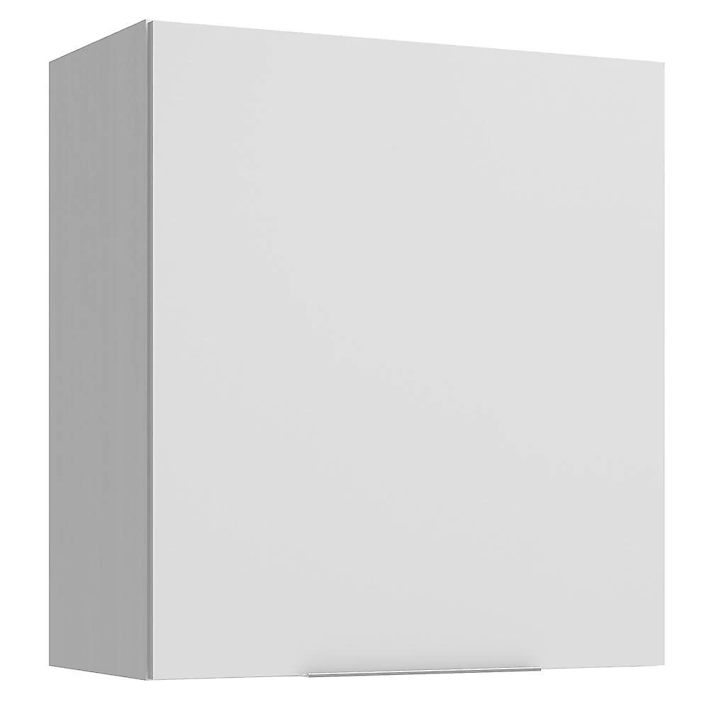 Armário aéreo para quarto 60 cm 1 porta branco neo madesa