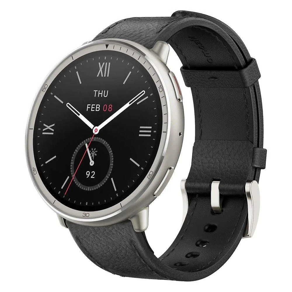 Smartwatch Amazfit A2437 Tela AMOLED Frequência Cardíaca Spo2 Bateria 336h Preto