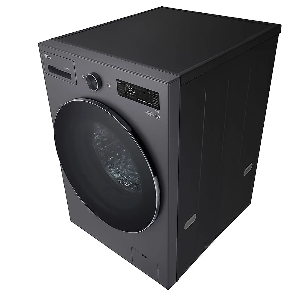 Lava e Seca Smart LG 16kg com Inteligência Artificial Aidd WD16GNTS6B/A Black Inox - 110V