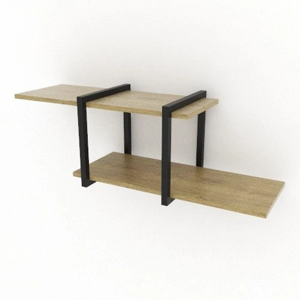 Prateleira Quadro - 1 Vão Preto