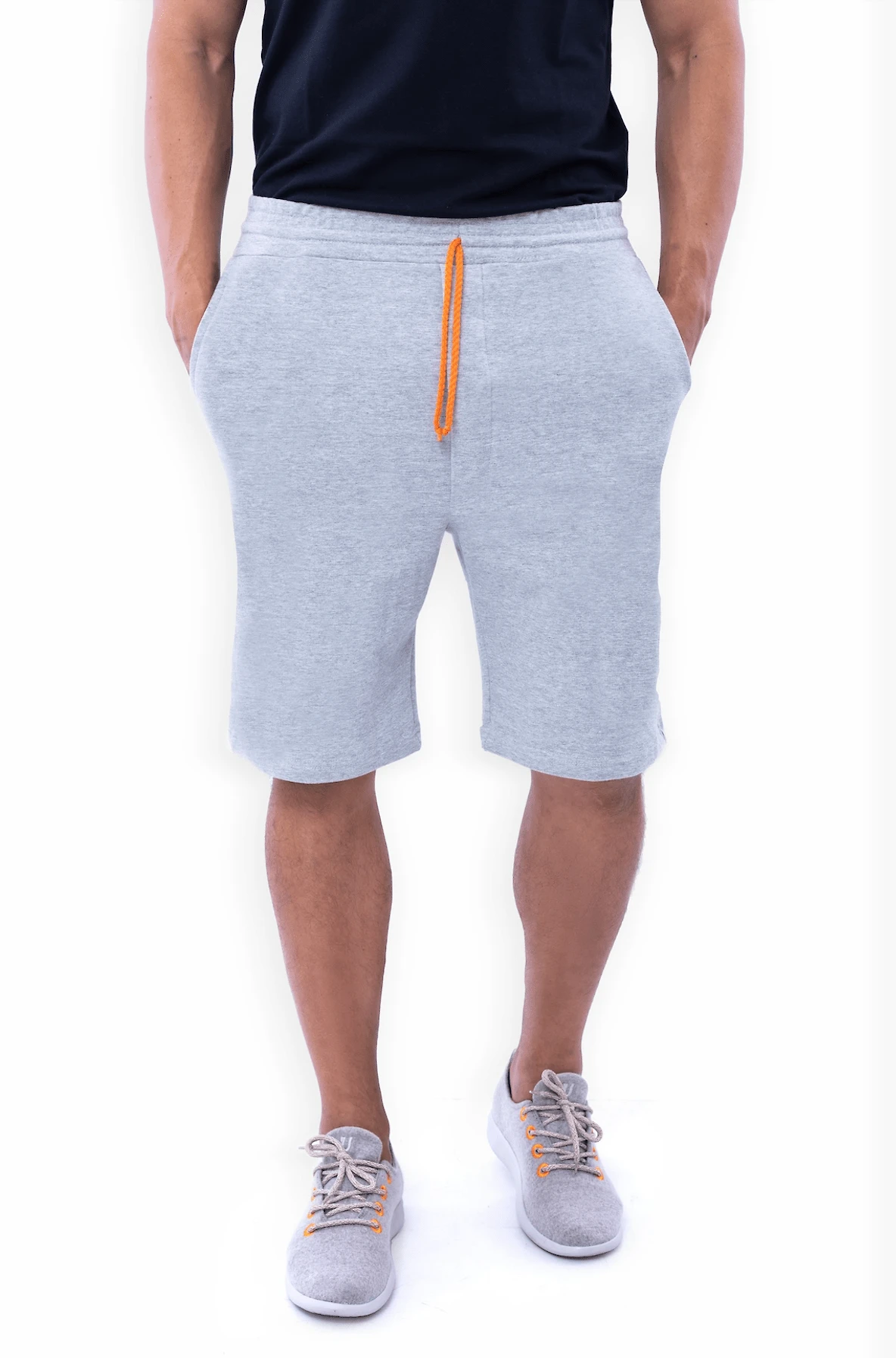Bermuda Casual Cinza Mescla