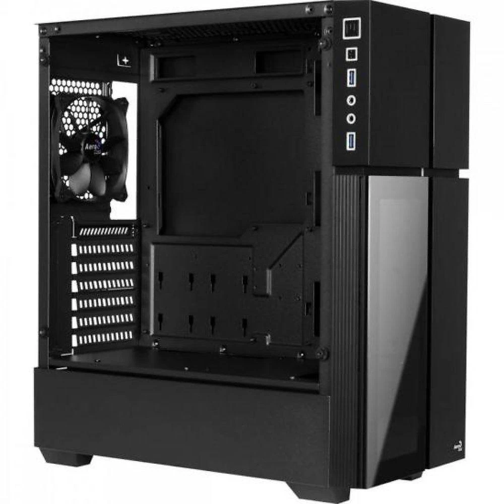 Gabinete Gamer Playa Rgb Vidro Mid Tower ATX com Iluminação RGB e Painel Lateral Preto Aerocool