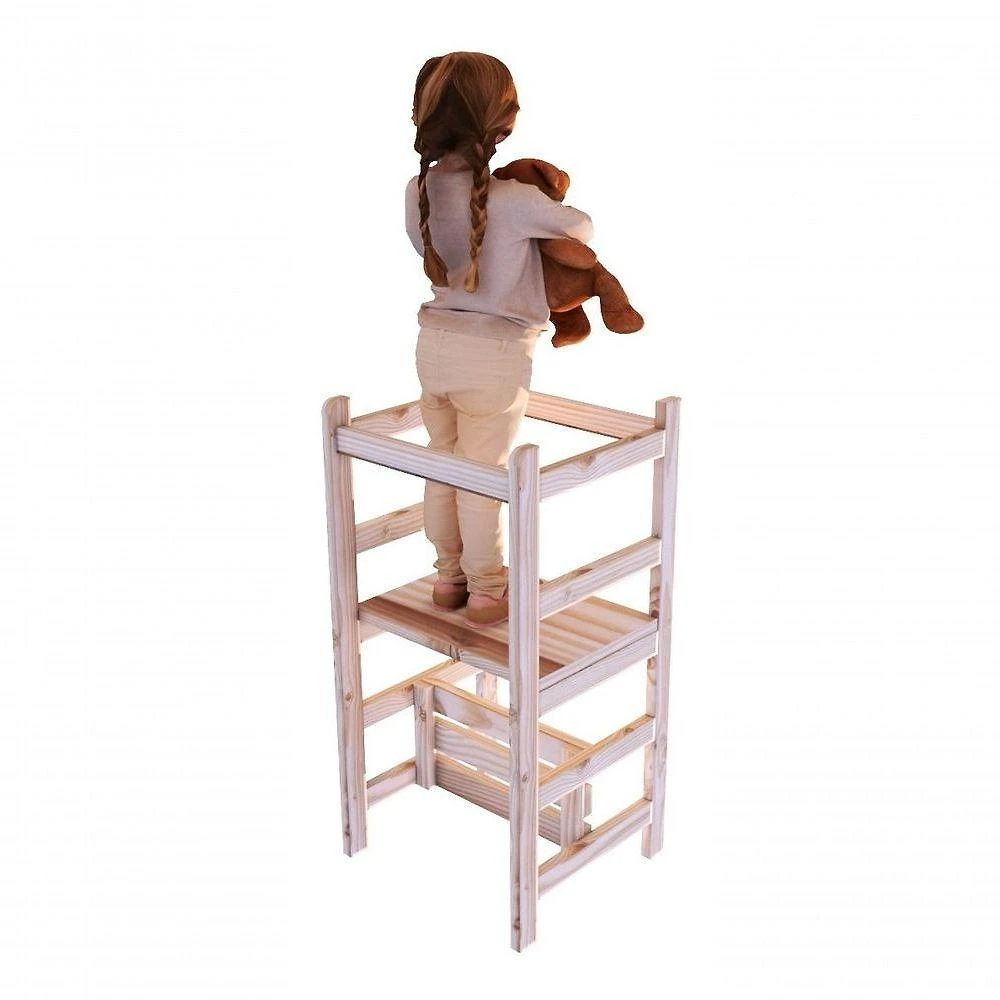 Torre De Aprendizagem Ensinamento Montessoriana Top Premium