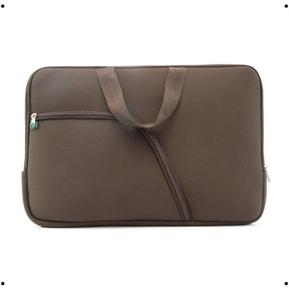 Pasta para Notebook 14 15 17 Polegadas com Bolso Resistente Marrom OEM