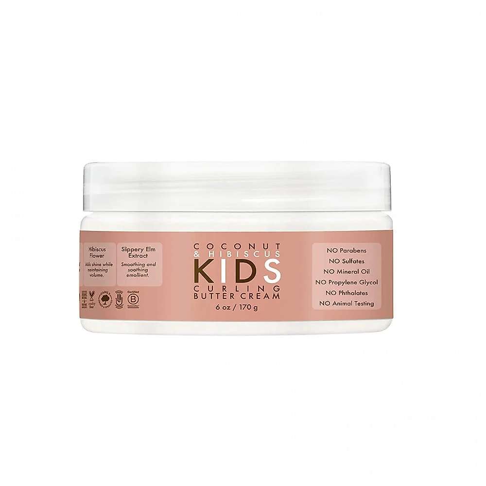 SheaMoisture Kit Shampoo Condicionador e Creme Finalizador para Criancas com Cabelo Cacheado Oleo de Coco e Flor de