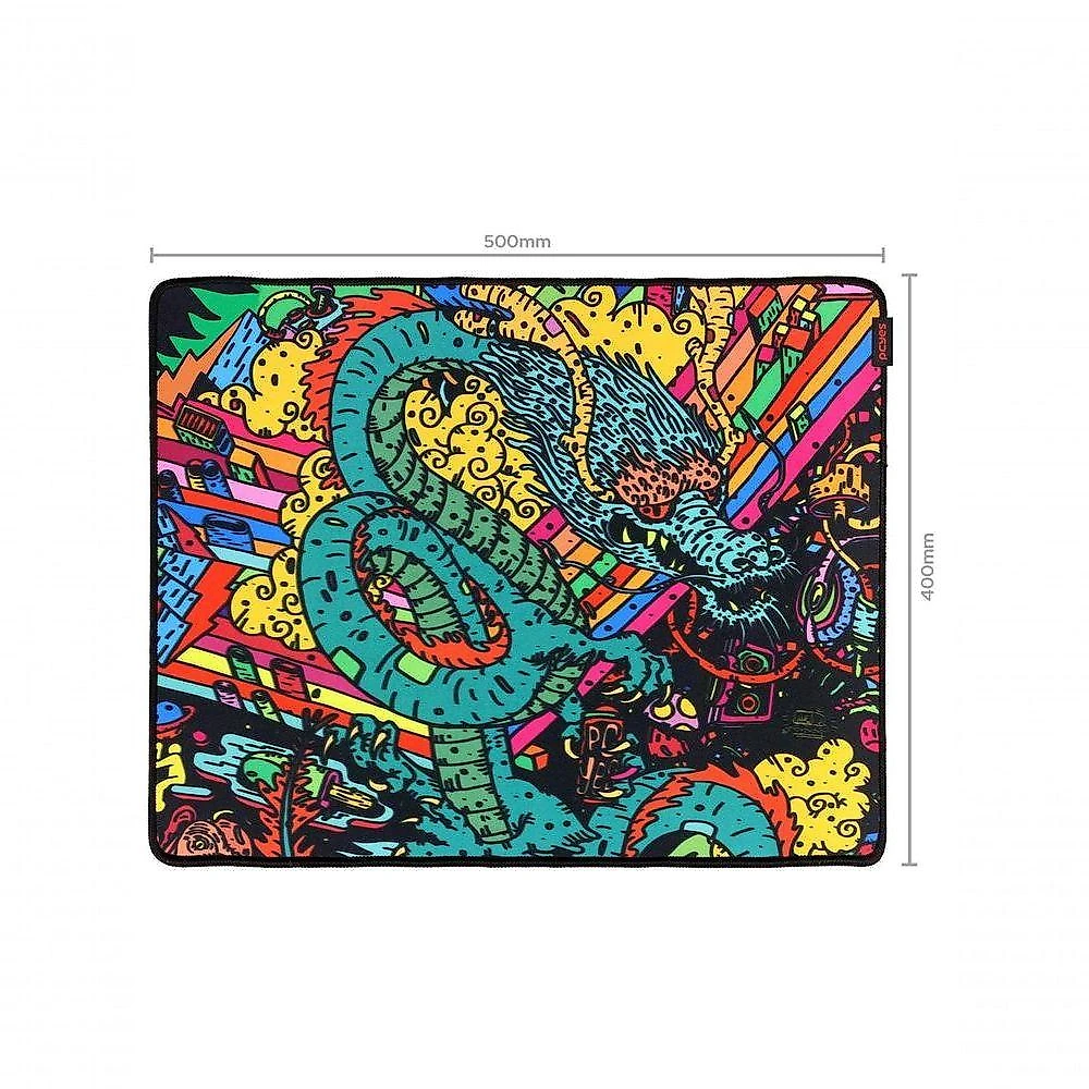 Mouse Pad Gamer Pcyes Dragon Medium - 500 X 400mm - Pmd50x40