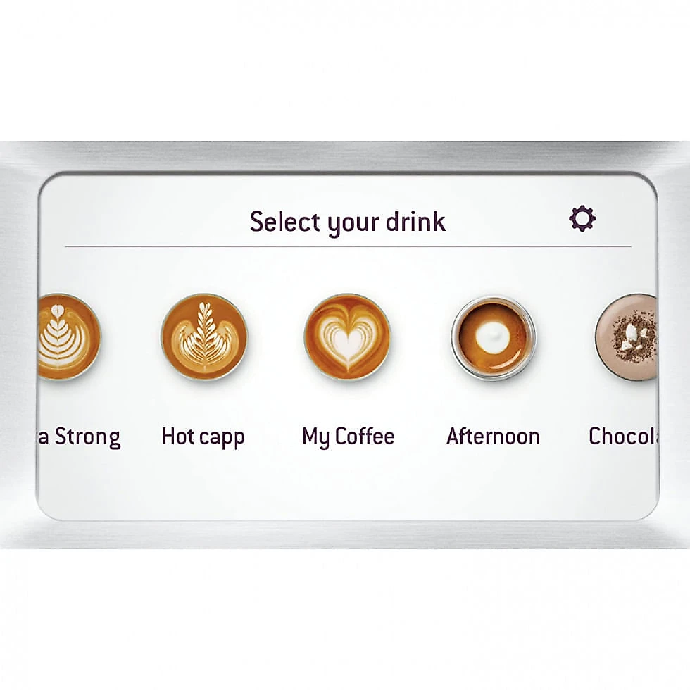 Cafeteira Elétrica Programável Breville BES990BSS Expresso com Moedor, Vaporizador e Controle Digital, 110V 1800 W