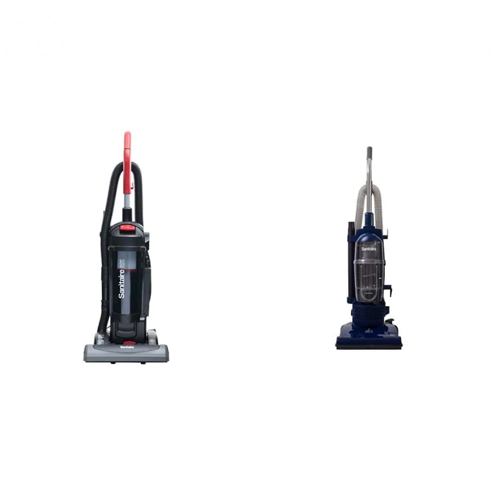 Kit Aspiradores de Pó Profissionais Sanitaire SL4410A e SC5845D, 110V, Preto e Azul