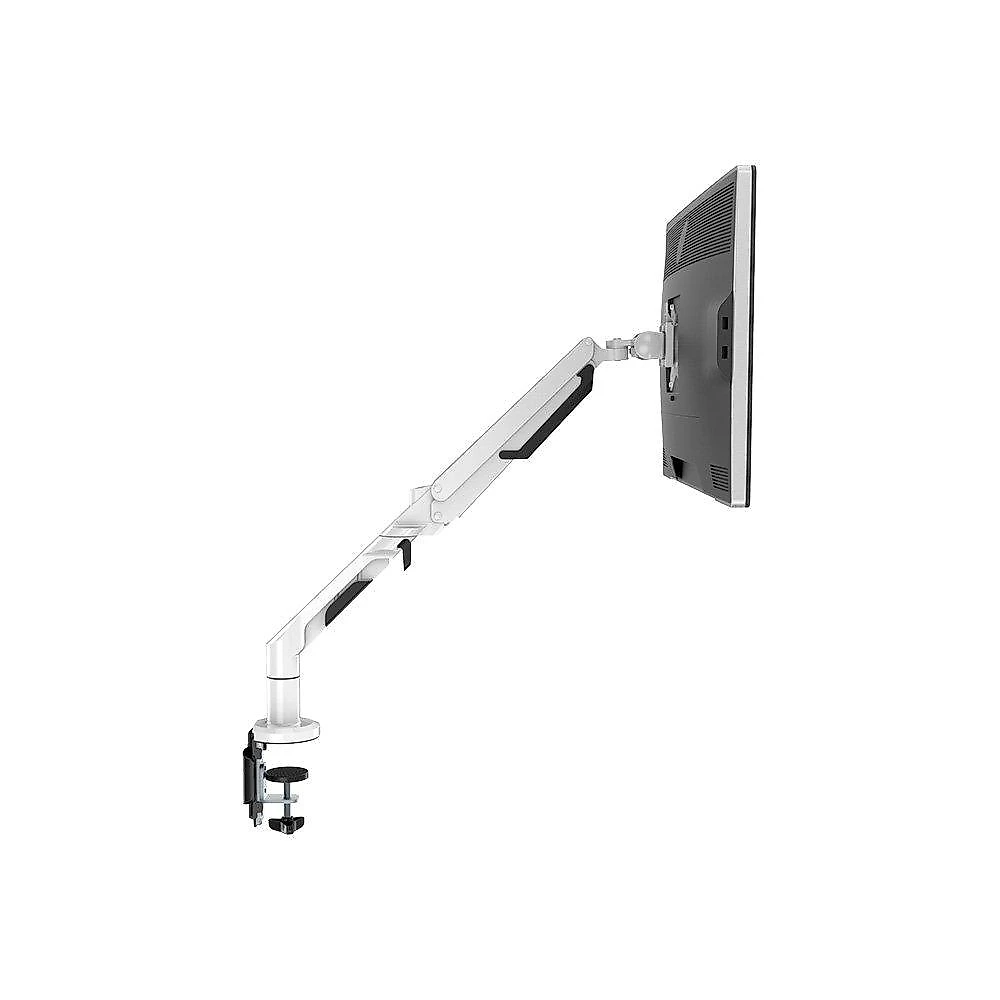 Suporte de Mesa Articulado para Monitor de 17" a 36" FlexiSpot MA8, Ajustes com Pistão a Gás, VESA, Branco - MA8W