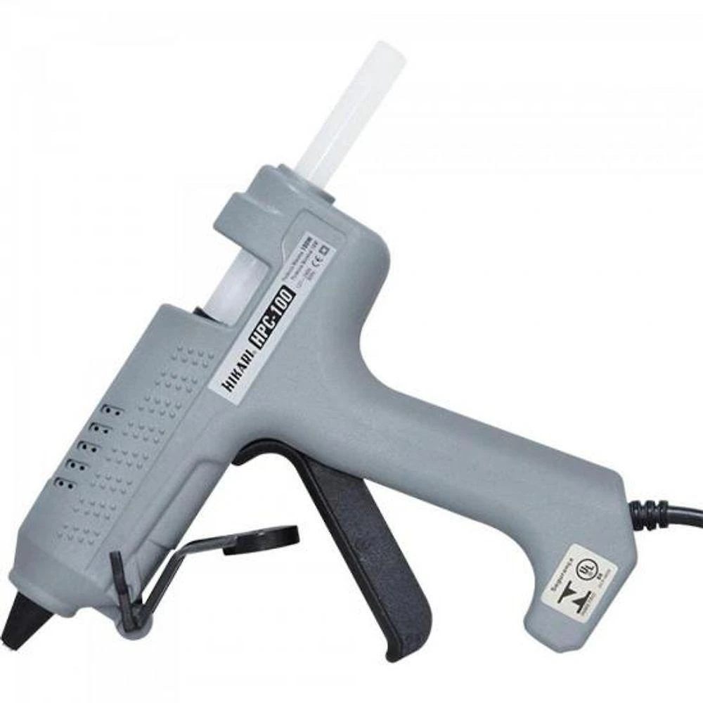 Pistola de Cola Quente HPC-100 Profissional 100W Bivolt Cinza Hikari