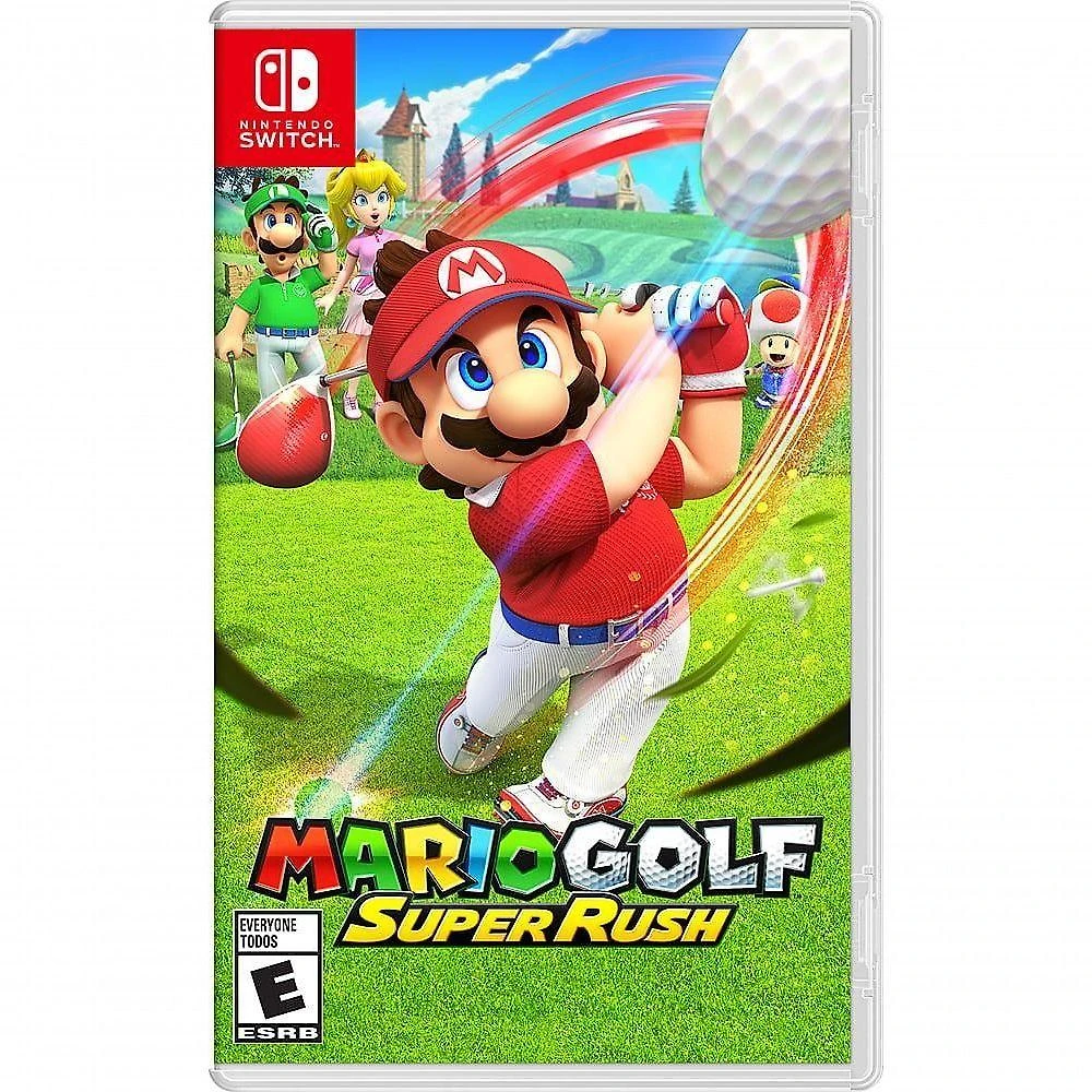 Jogo Nintendo Mario Golf: Super Rush HACPAT9HA para Switch Preto