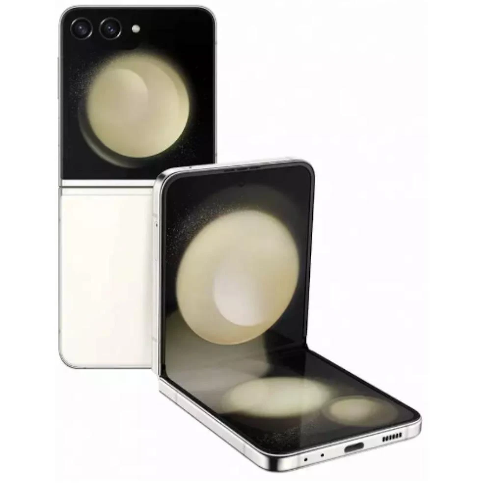 USADO Samsung Galaxy Z Flip 5 5G 512 GB Creme Muito Bom