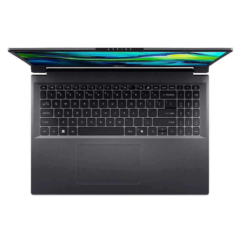 Miniatura Notebook Acer Aspire 16 A16-71MT-75ZS Intel® Core™ Ultra 7 155U 16GB RAM 512GB SSD W11 16” WUXGA touchscreen